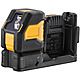 DeWalt DCE088D1G18 12V/18V Cross-Line Green Laser &amp; 2Ah/18V Battery