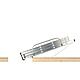 Werner 3 Section Aluminium Loft Ladder With Handrail 3m