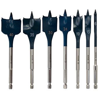 Picture of Bosch SelfCut Flat Wood Spade Drill Bit | 152mm Long