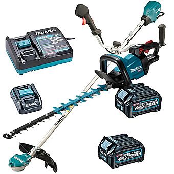 Makita 40Vmax XGT Grass & Hedge Trimmer Kit With 2 x 2.5Ah Batteries