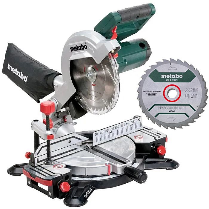 216mm Single Bevel Lasercut Mitre Saw 