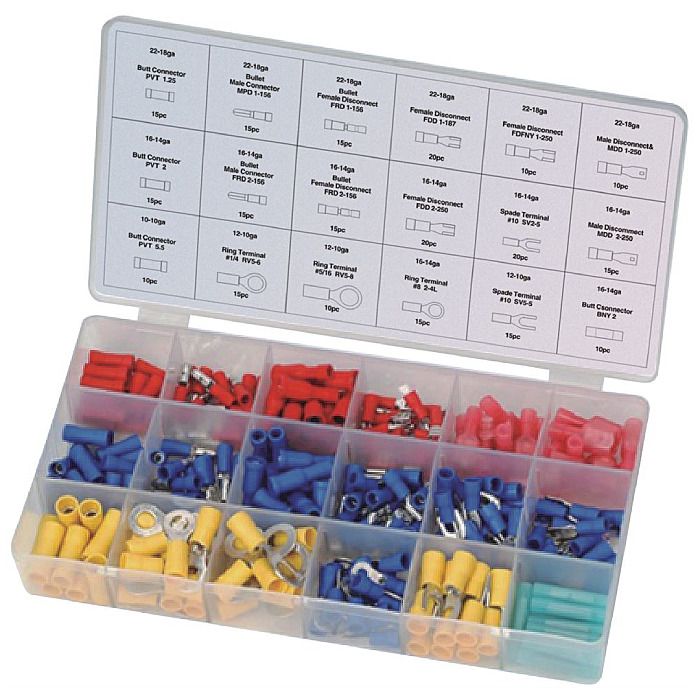 Streetwize 260pc Wire Terminal Assortment Ray Grahams Diy Store 