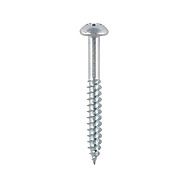 TIMco No.10 Twin Thread Wood Screws Roundhead PZ2 Box of 200