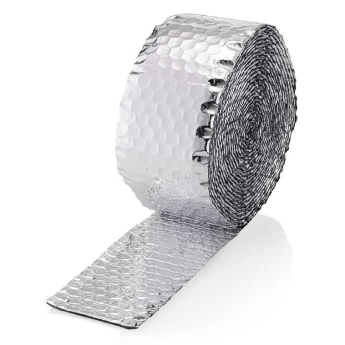SuperFOIL Aluminium Pipe Lagging Wrapping Insulation 80mm x 7.5m Ray