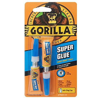 Picture of Gorilla Superglue Twinpack 2 x 3g