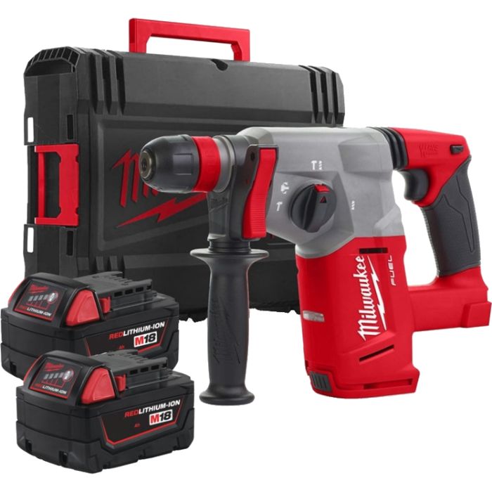 Milwaukee M18CHX502C Cordless SDS Hammer Drill 18 Volt 5.0Ah Ray