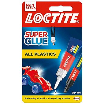 Loctite Super Glue For All Plastics 4 ml 2 Grams