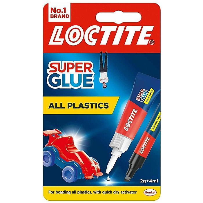 Loctite Super Glue For All Plastics 4 ml 2 Grams - Ray Grahams DIY Store