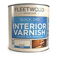 Fleetwood Quick Dry Interior Varnish Clear