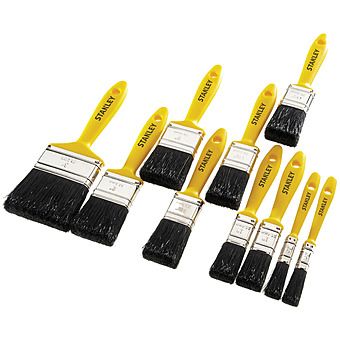 Stanley Hobby Paint Brush Set 10 Piece