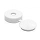 Centurion CJ37P White Hinged Screw Covers (20PK)