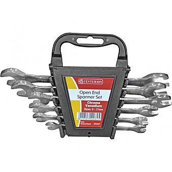 Centurion SR02P 6 Piece 6-17mm Open End Spanner Set