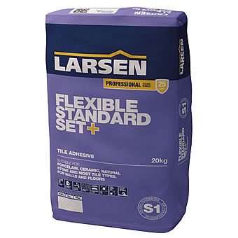 Picture of Larsen Professional Flexible Standard Set+ Tile Adhesive S1 20kg