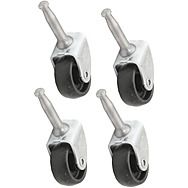 31mm Peg Fix Castors (Pack of 4)