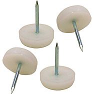 Pack Of 4 x 19mm Nail In Chair Glides