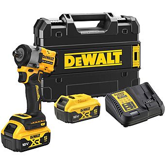 DeWalt DCF922P2T 1/2" 18V XR Detent Pin Impact Wrench 2 x 5.0Ah Batteries