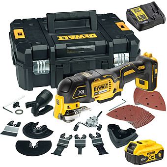 DeWalt DCS356P1 18V XR 3-Speed Oscillating Multi-Tool & 5.0Ah Battery