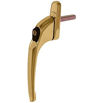 ERA uPVC Inline Window Handle With Gold/Brass Finish