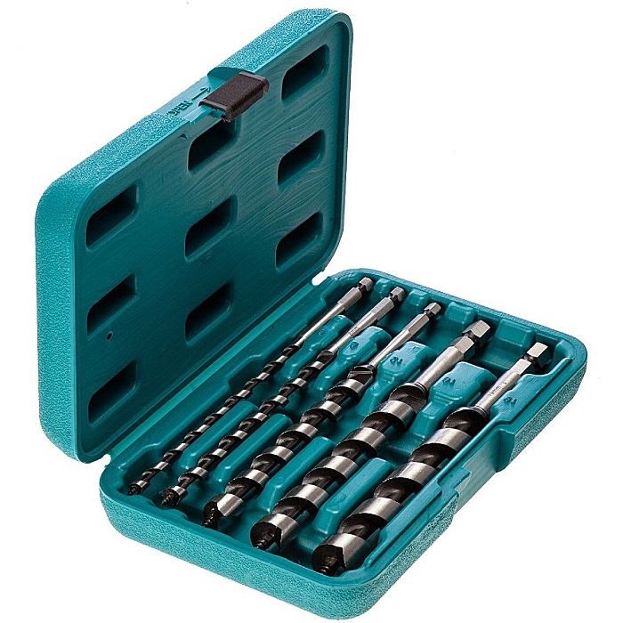 Makita 5 Piece Auger Wood Drill Bit Set 619mm Ray Grahams DIY Store