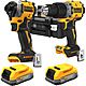 DeWalt DCK2050E2T 18V XR Twinpack DCD805 Combi Drill &amp; DCF850 Impact Driver &amp; 2 x 1.7Ah PowerStack Batteries