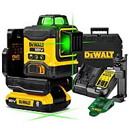 DeWalt DCLE34031D1 18V XR Compact 3x360° Green Laser & 2.0Ah Battery