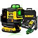 DeWalt DCLE34031D1 18V XR Compact 3x360&#176; Green Laser &amp; 2.0Ah Battery