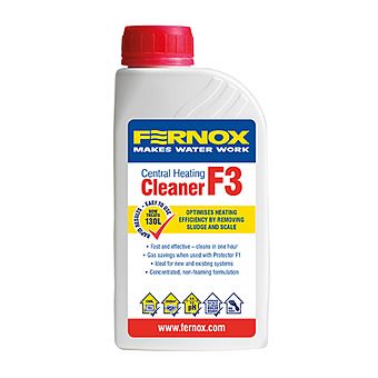 Fernox F3 Liquid Central Heating System Cleaner 500ml