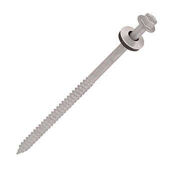 Picture of No.14 Hex Head Light Duty Tek Tex Self Drilling Screw & Washer For Wood x100