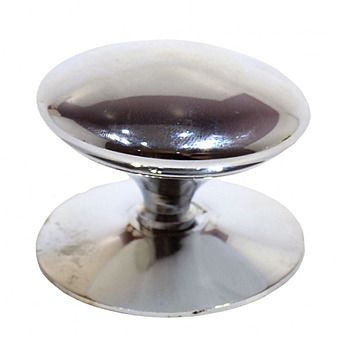 50mm (2") Chome Plated Victorian Cupboard Knob