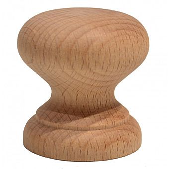 45mm Beech Cupboard Knob