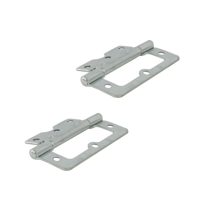 Centurion CH57P 4" Zinc Plated Flush Hinge Hurlinge Pair Ray Grahams