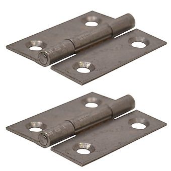 Centurion 38mm Pair of Steel Butt Hinges