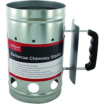 BBQ Charcoal Chimney Starter For Barbecues