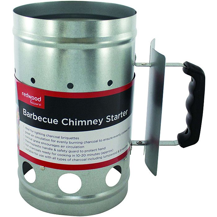 Bbq Charcoal Chimney Starter For Barbecues Ray Grahams Diy Store