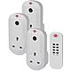 Brennenstuhl Wireless Remote Controlled Sockets 3 Pack