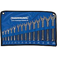 Silverline SP50 14 Piece Metric Combination Spanner Set