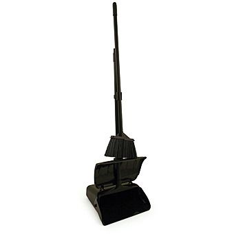 Professional Brush & Dustpan with Lid & Wheels