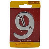 Centurion VBC79P Chrome Door Number 9