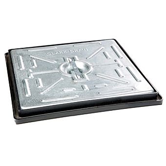 Galvanised Manhole Cover 225 x 225mm