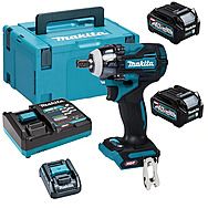 Makita TW004GD102 40Vmax XGT 1/2" Impact Wrench 2x 2.5Ah Batteries