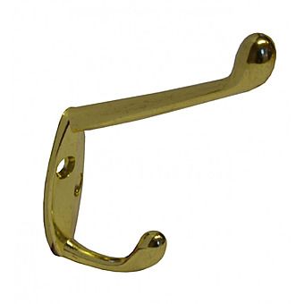 Centurion 90mm Electro-Brassed Hat & Coat Hook