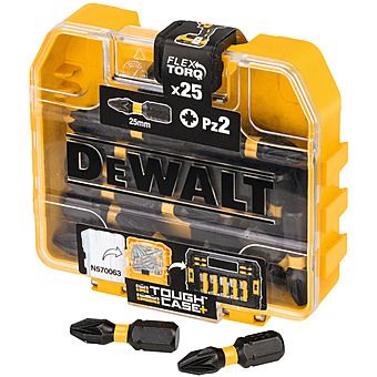 DeWalt 25 PZ2 Impact Bits DT70556T