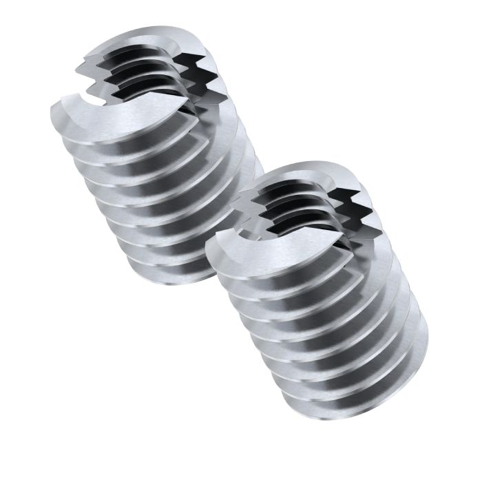 Self Tapping Threaded Inserts For Wood Pack of 2 Ray Grahams DIY Store