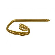 Heavy Duty Electro Brassed Curtain Hooks 20 Pack