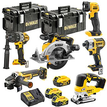 DeWalt DCK664P3 18V XR 6 Piece Brushless Powertool Kit 3 x 5.0Ah Batteries