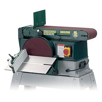 Record Power BDS250 10" x 6" (254 x 152mm) Disc & Belt Sander 1HP