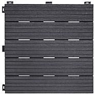 Primeur Interlocking Deck Tiles 6 Pack Cosmopolitan Graphite