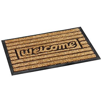 Fitzroy Rugged Hand Woven Coir Indoor Welcome Door Mat 60 x 40cm