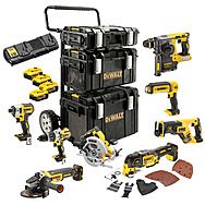 DEWALT DCK853P4RGL 8 Piece ALL Brushless 18V XR Powertool Kit 4 x 5.0Ah