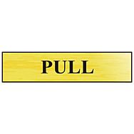 Centurion 2060 Pull Sign Gold